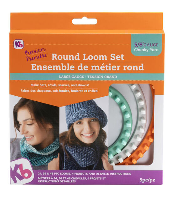Round Knitting Loom Set - Chunky – Shuttles, Spindles & Skeins
