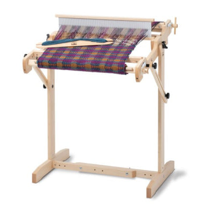 Trestle Floor Stand – Shuttles, Spindles & Skeins