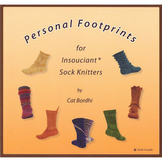 personal footprints for insouciant sock knitters by cat bordhi